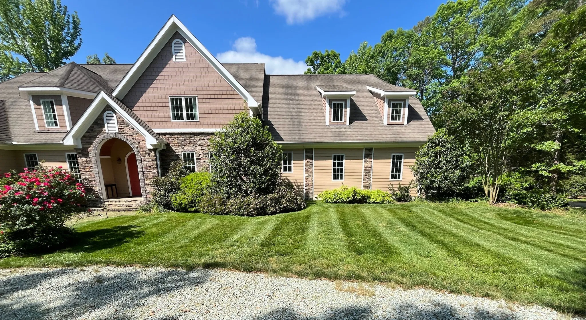 Property maintenance on a Jesse Walters project